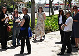 Margaret Herrick Library tour participants